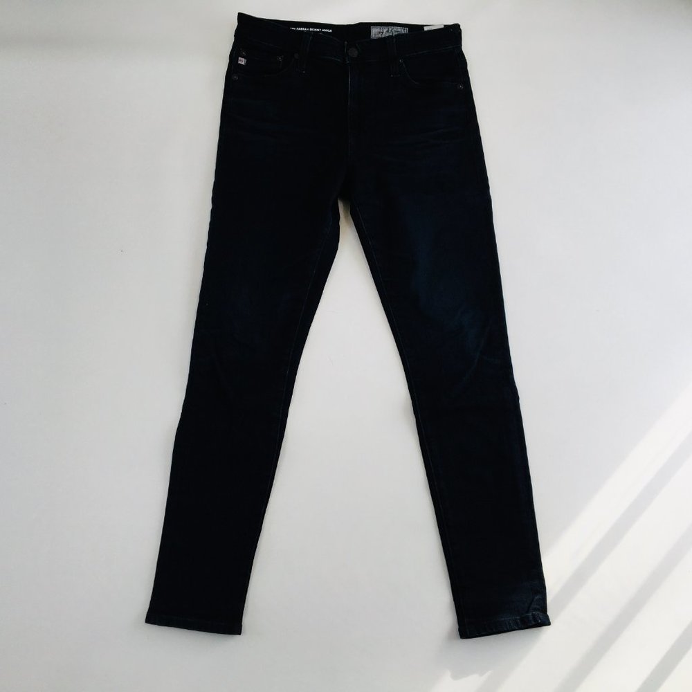 Ag Adriano Goldschmied Farrah Skinny Ankle Jeans 28